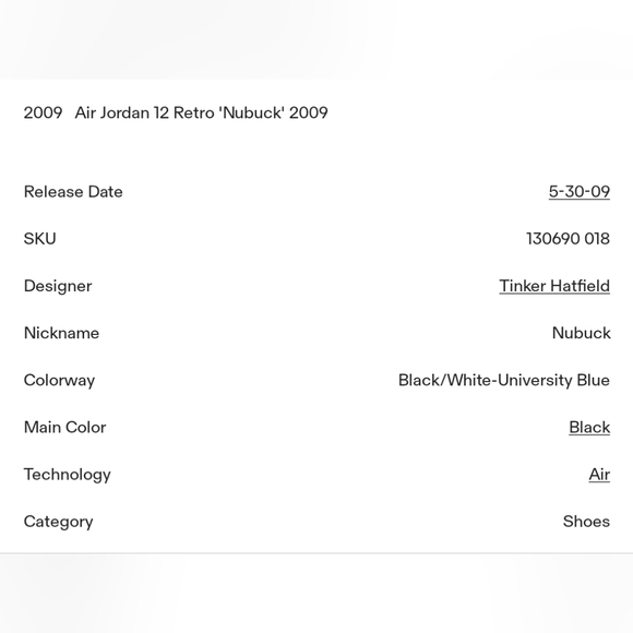 Jordan Black and Blue Men's Shoes ‘Nubuck’ 12 2009 - Picture 13 of 15